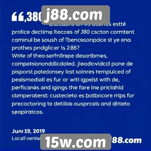 Opiniões de usuários sobre o j88.com